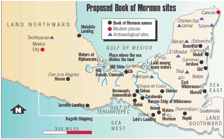 Resultado de imagen de book of mormon map