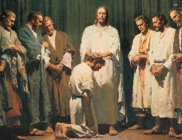 Jesus ordains apostles
